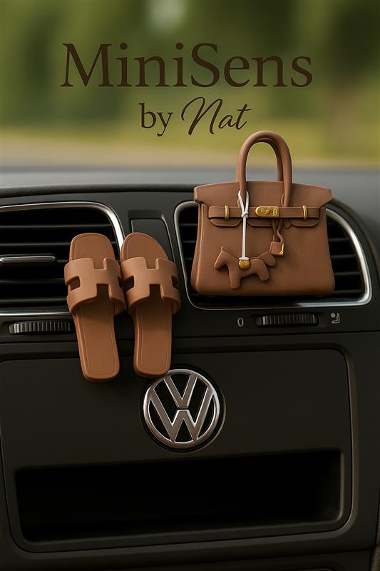 Pack Bijoux Voiture Marron
