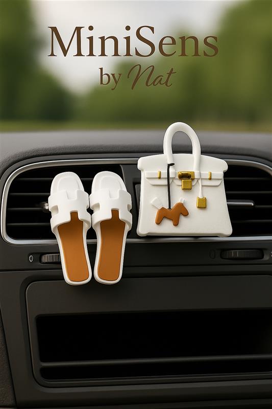 Pack Bijoux Voiture Blanc